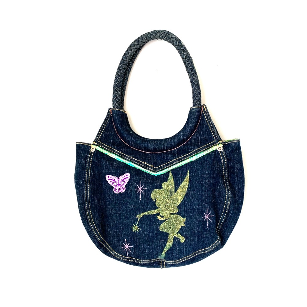 4 for $18! Disney denim Tinkerbell purse